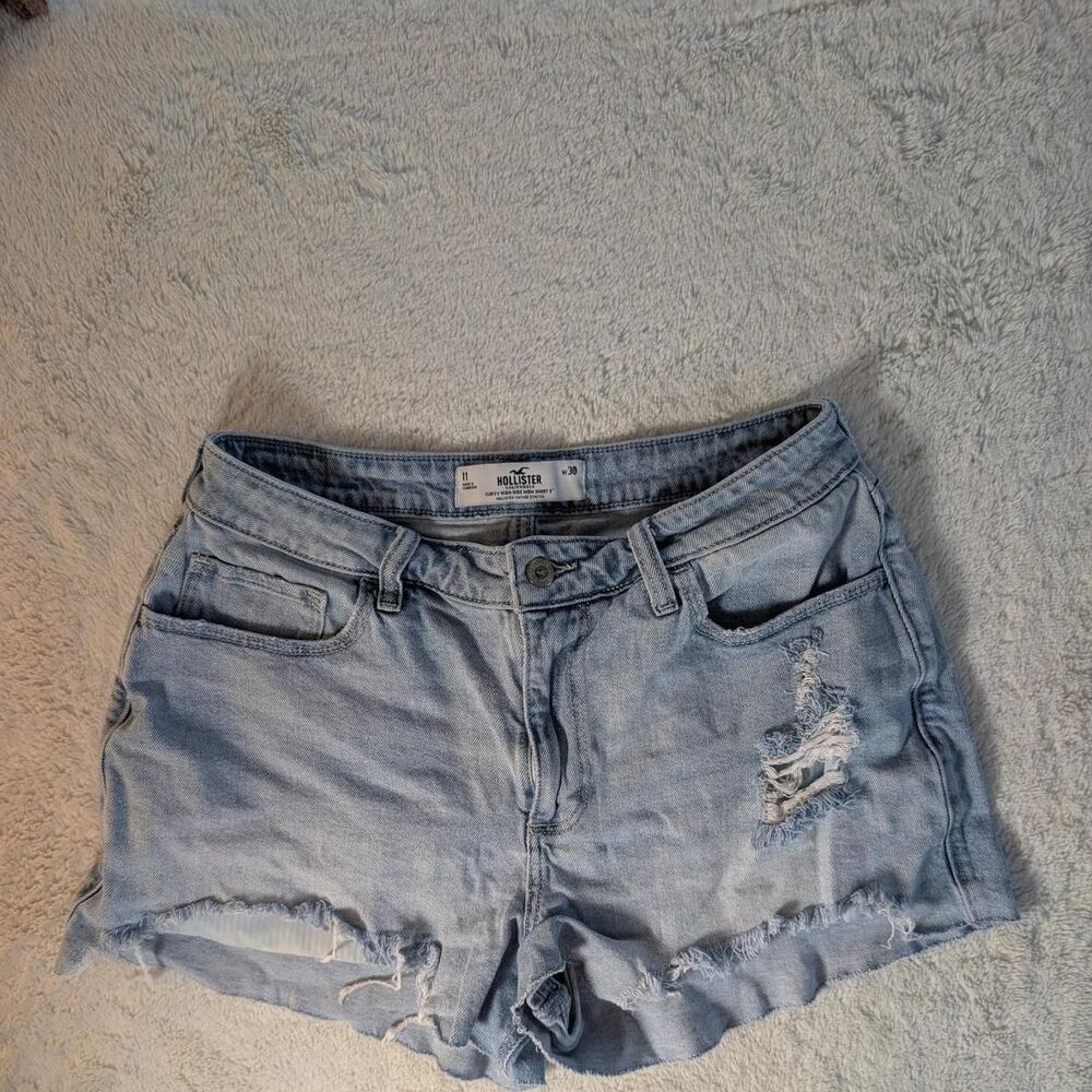 Hollister-co Women's Blue Shorts
